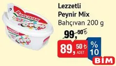 BAHÇIVAN LEZZETLİ PEYNİR MİX 200 G fiyat ve kampanya bilgisi